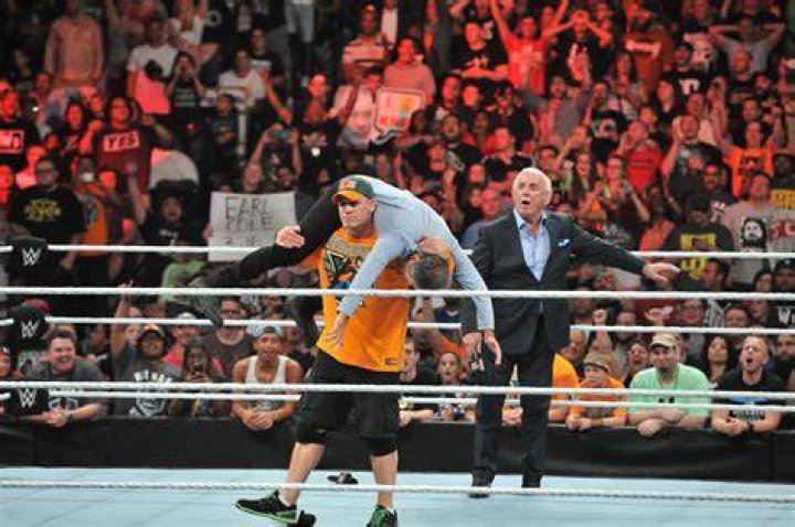 John Cena, Jon Stewart and Ric Flair