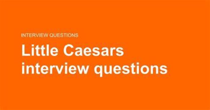little caesars interview question