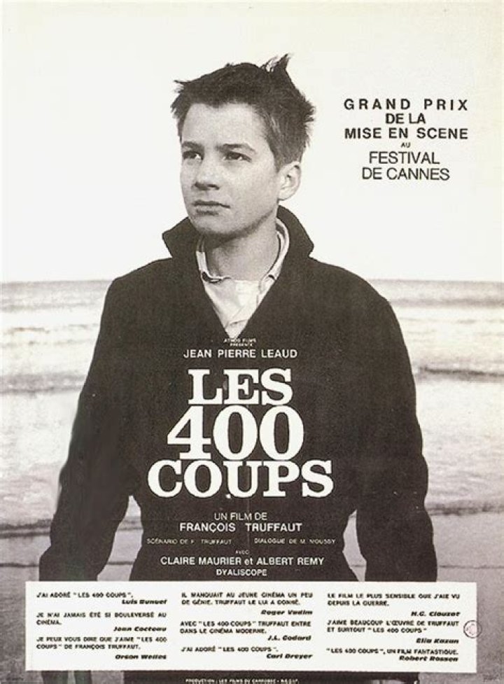 Los 400 golpes los cuatrocientos golpes director francois truffaut francia 1959