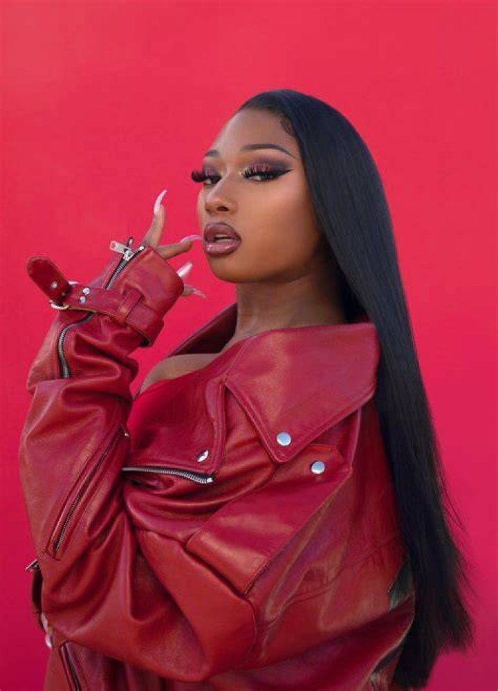 Megan Thee Stallion at the Clive Davis Party