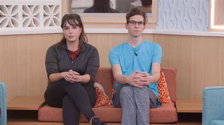 Michael Bruner, Brittany Hoopes and Taylor Hale talk with each other upstairs on 'Big Brother 24'.
