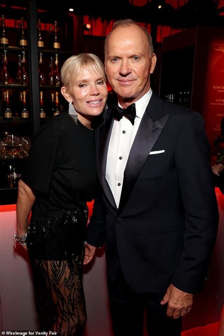 Michael Keaton makes a rare appearance with girlfriend Marni Turner as