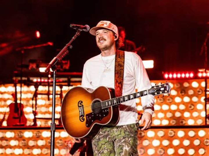 Morgan Wallen performs onstage at The 56th Annual CMA Awards