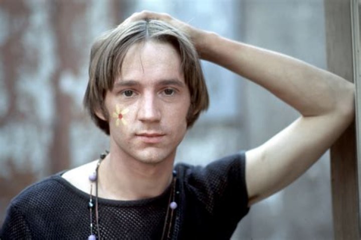 Peter Tork, a singer and bass guitarist with the manufactured pop group the Monkees, at a press conference in England.