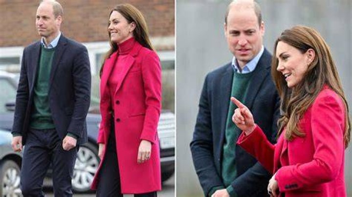 Prince William jokingly tells off wife Kate Middleton during joint