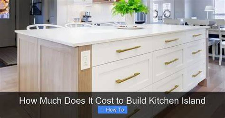 Question: How Much Does It Cost To Put In An Island??