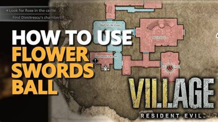 Resident Evil Village Flower Swords Ball Walkthrough