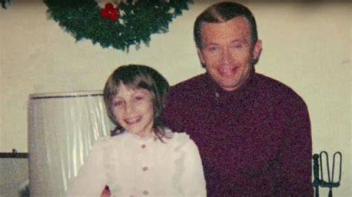 Robert Berchtold holds a young Jan Broberg in the Netflix documentary 'Abducted in Plain Sight'