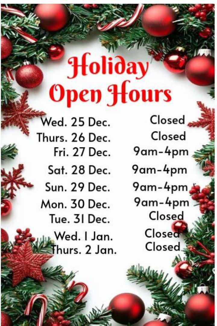 Runza Holiday Hours Open & Close