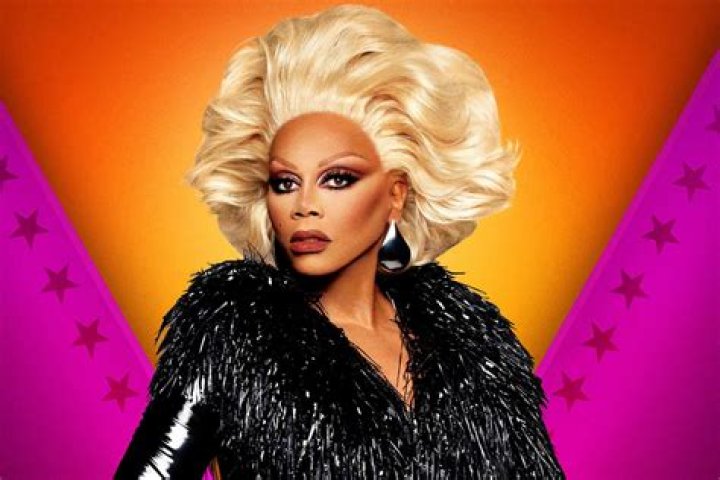 RuPaul with blond hair