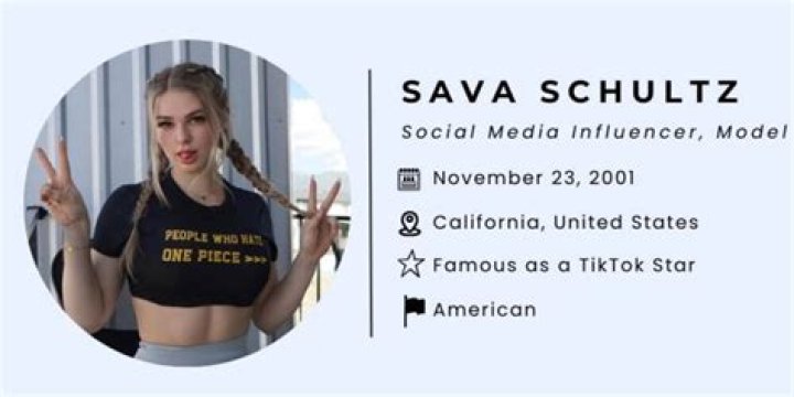 Sava Schultz OnlyFans, Age, Height, Net Worth, Boyfriend, Facts