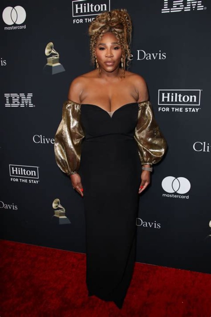 Serena Williams at the Clive Davis Party
