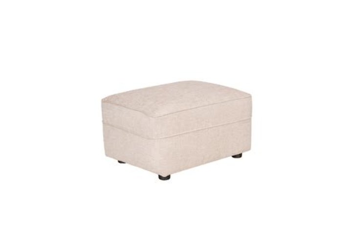 Sofia bouclé footstool 43cm Sofia bouclé footstool 43cm
