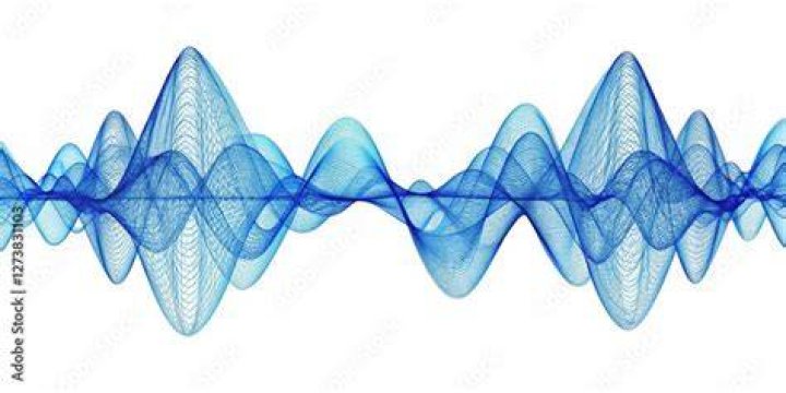 sound waves, a highly detailed hologram, holographic, Stable