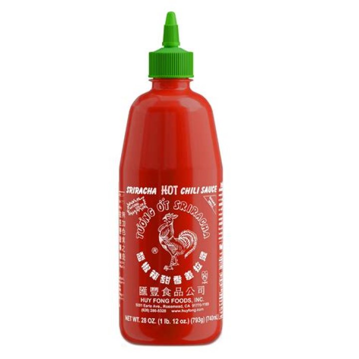 Sriracha Hot Chili Sauce On What? (Correct answer)