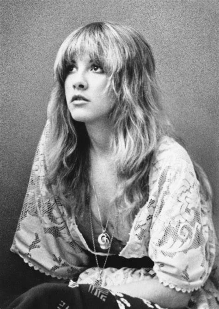 Stevie Nicks poses at an event.