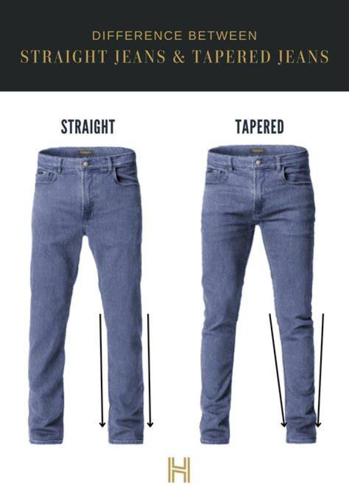 Tapered Leg Jeans Tapered Leg Jeans