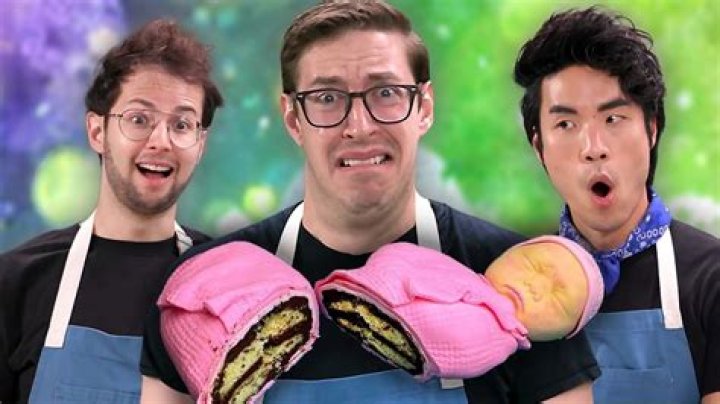 The Try Guys decorate cakes in their 'Without a Recipe' series.