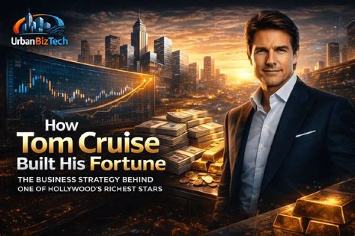 Tom Cruise, who built his net worth in film, on the set of 'Born on the 4th of July'