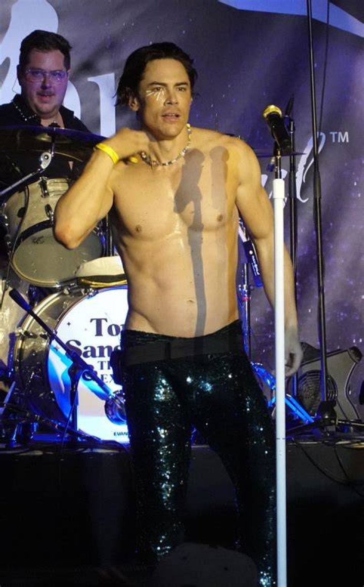 Tom Sandoval on stage
