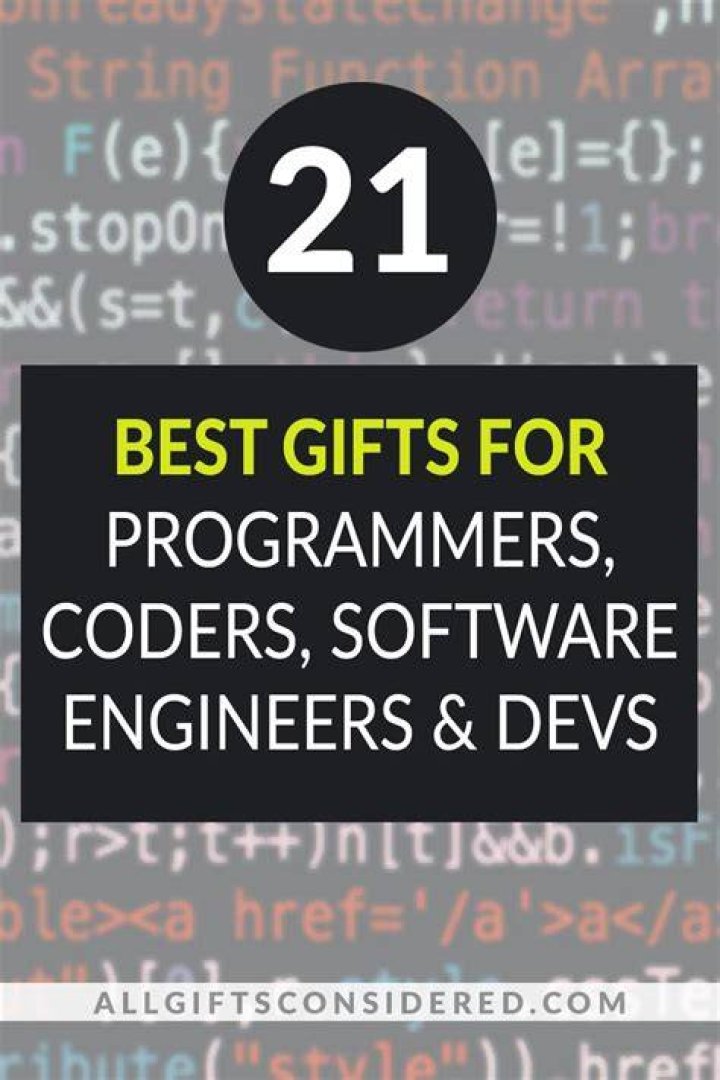 What are the best gifts for a software engineer?