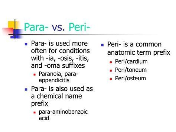 What Does The Medical Term Peri Mean? (Correct answer)