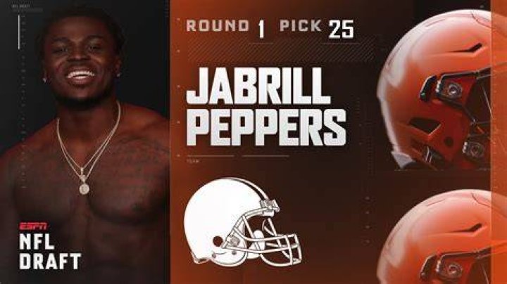 What draft pick was Jabrill Peppers?