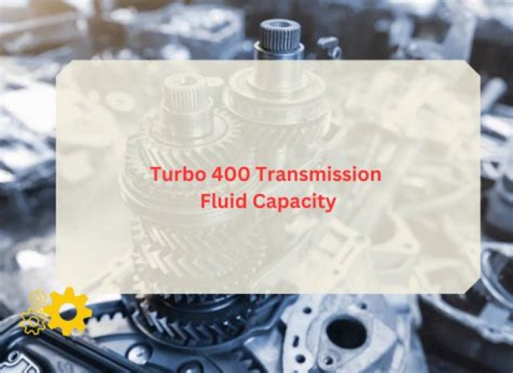 What fluid does a Turbo 400 take?