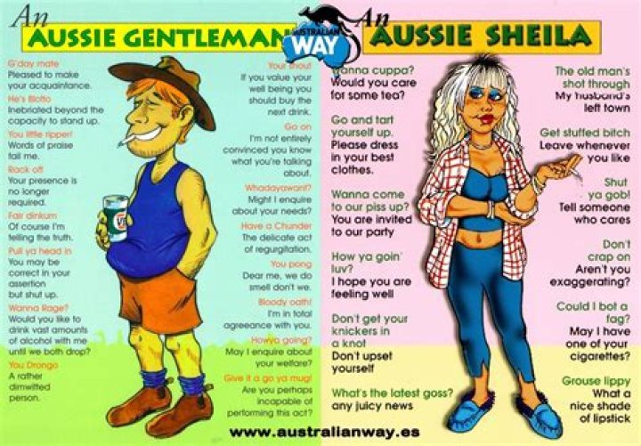 What is a sheila in Australia?
