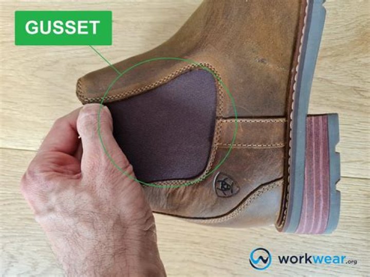 What is a shoe gusset?
