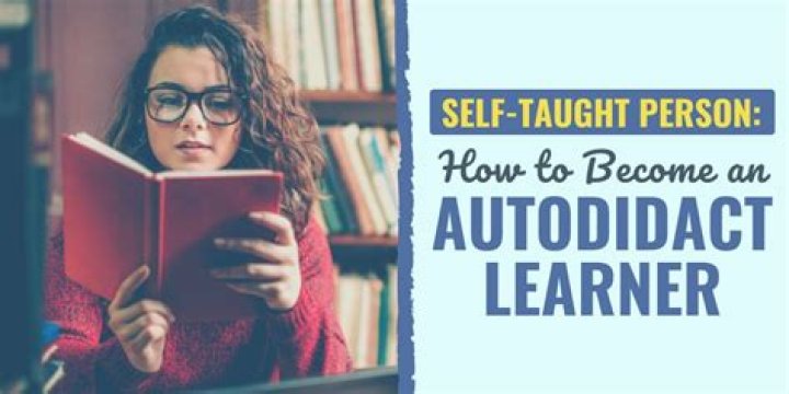 What is an autodidact person?