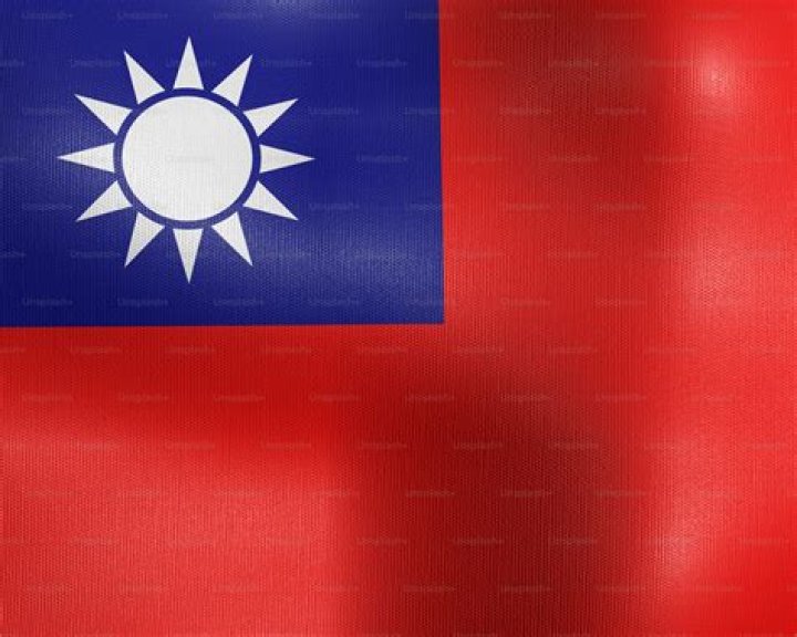 What is the blue flag with a sun?