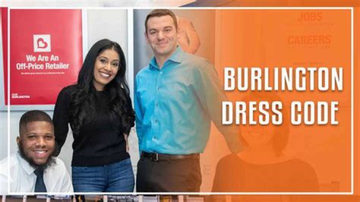 What is the dress code at Burlington Stores?