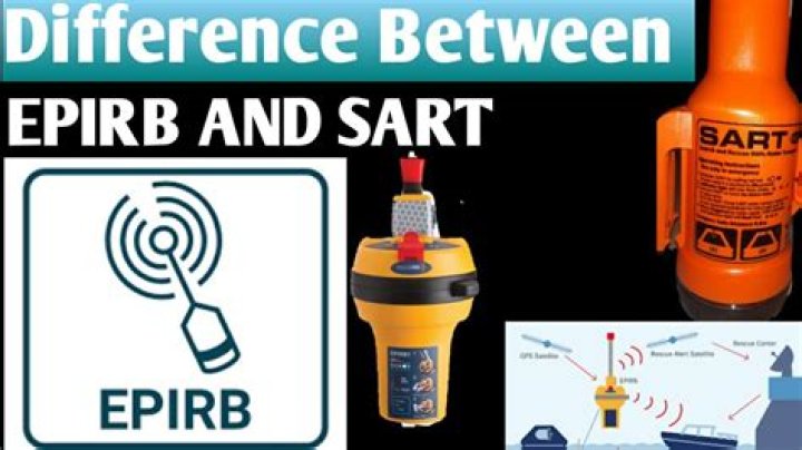 What is the main difference between SART and EPIRB?