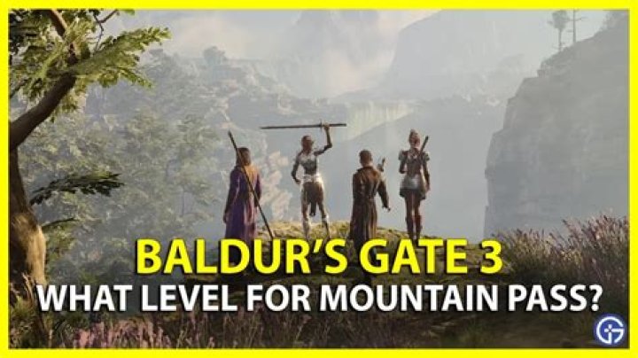 What level should you be for mountain pass bg3?