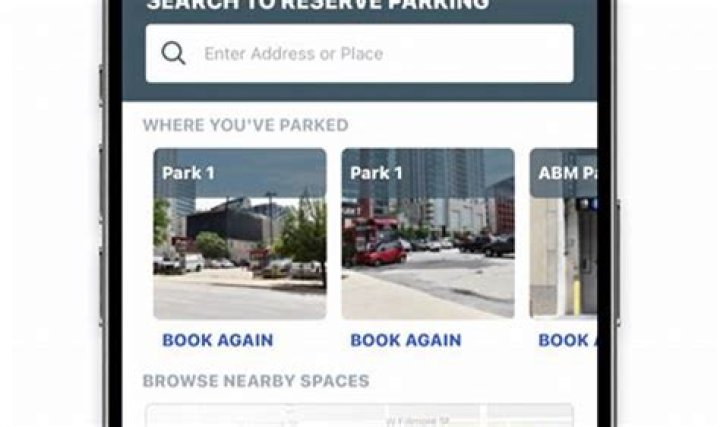 What parking app does Oak Park IL use?