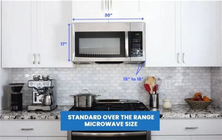What sizes do over-the-range microwaves come in?