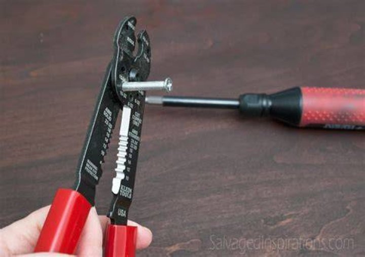 What tool can cut through a screw?