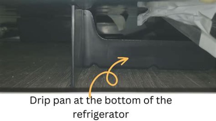 Where is my fridge drip tray?