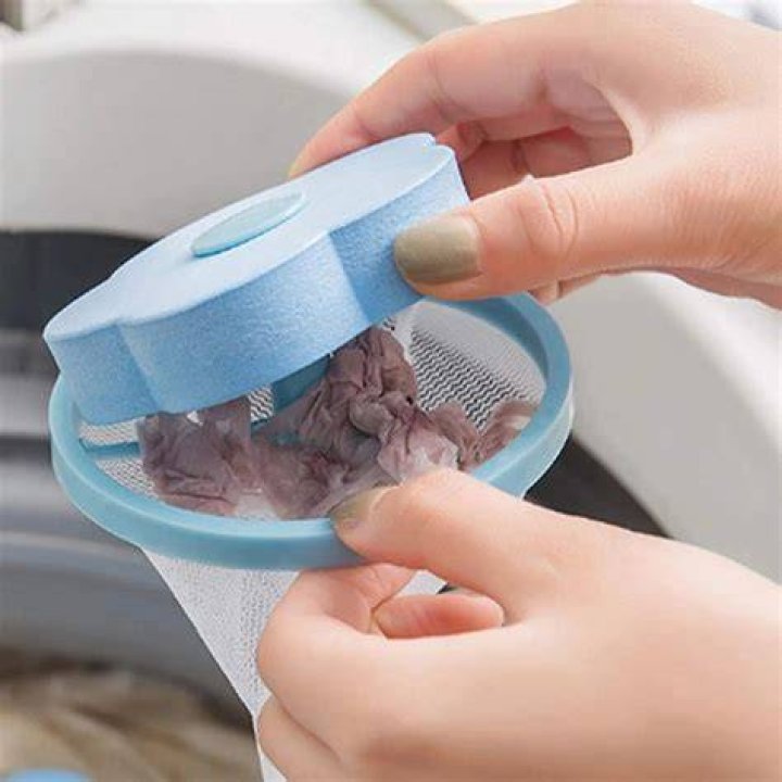 Where is the lint trap on a washing machine?