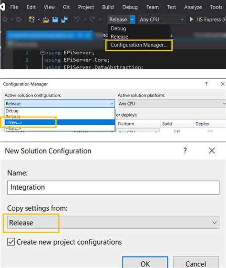 Where is Visual Studio config file?