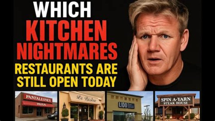 Which Restaurants On Kitchen Nightmares Are Still Open??
