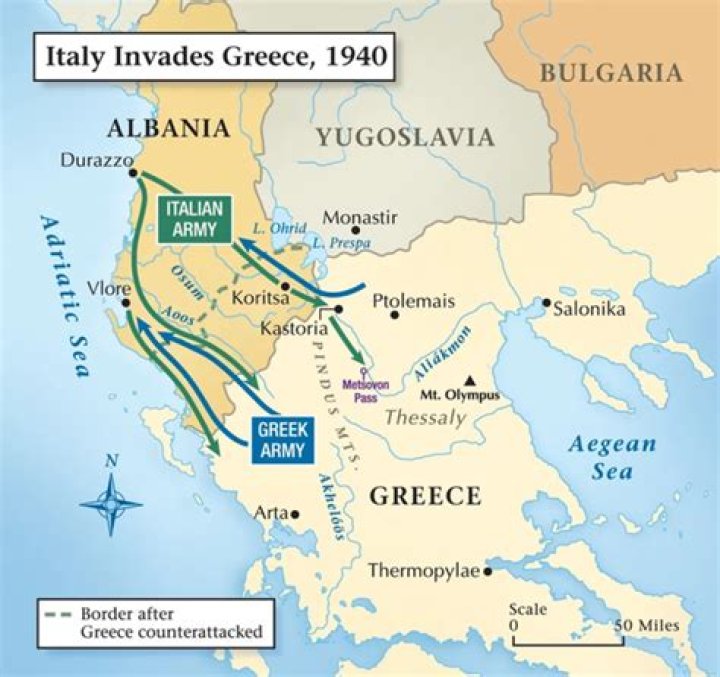 Why couldn’t Italy invade Greece?