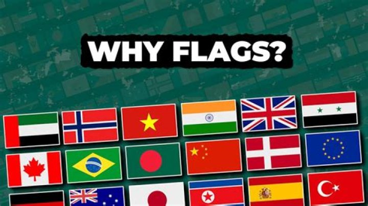 Why do flags have birds?