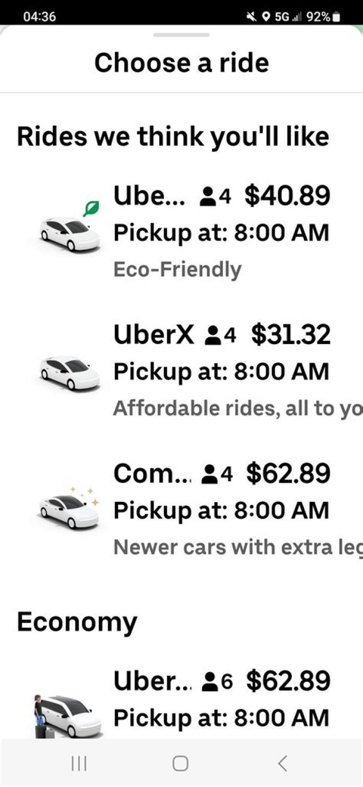 Why is Uber reserve so expensive?