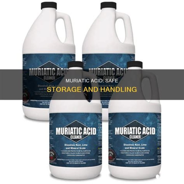 Will muriatic acid eat plastic?